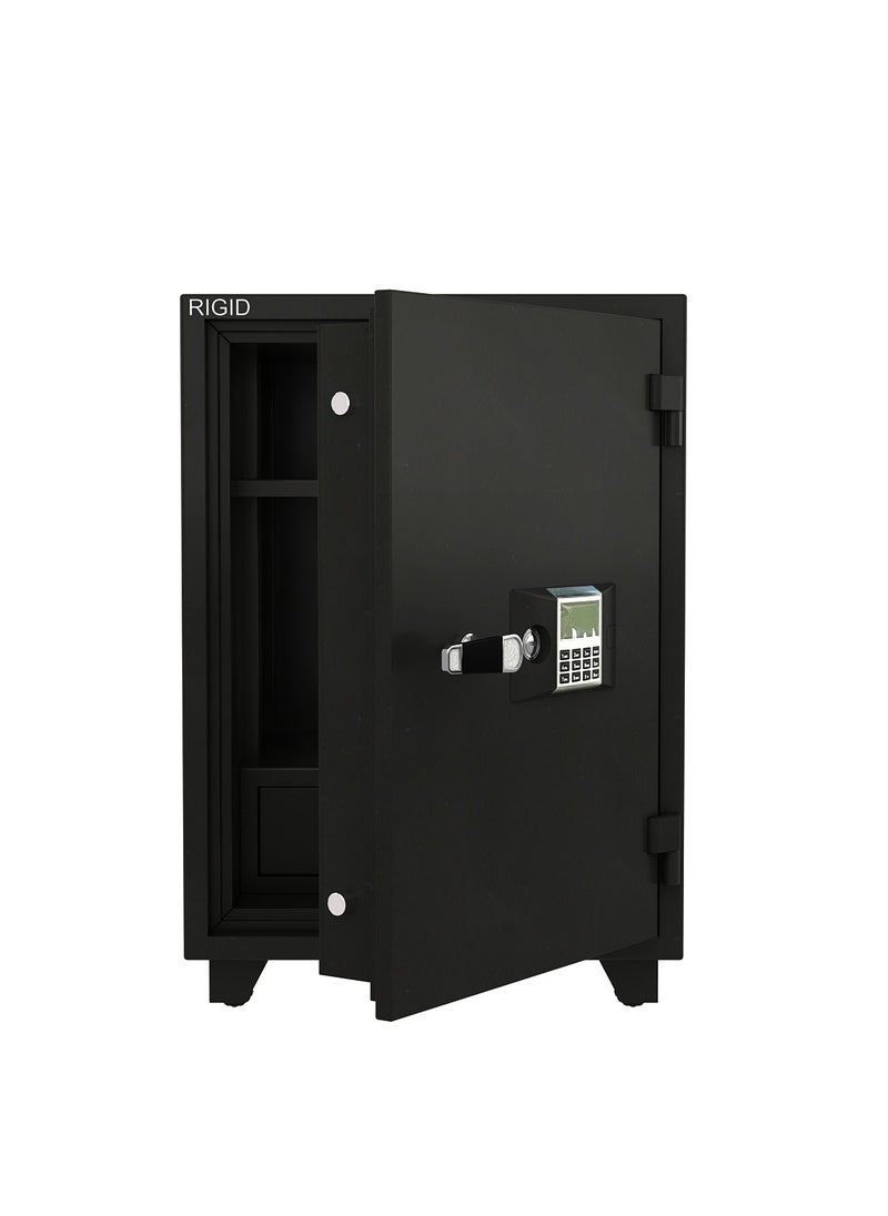 Fire Resistant Steel Safe with Digital & Key Lock, 130Kg