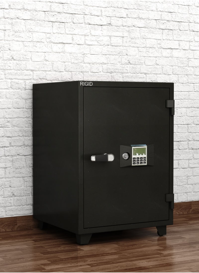 Fire Resistant Steel Safe with Digital & Key Lock, 130Kg