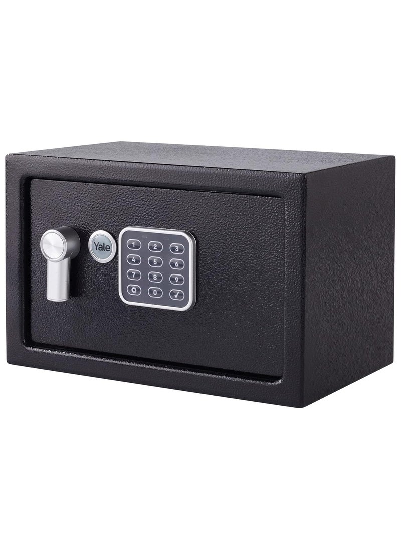 Yale, Small Value Safe Digital Keypad with LED Light Indicators, Black