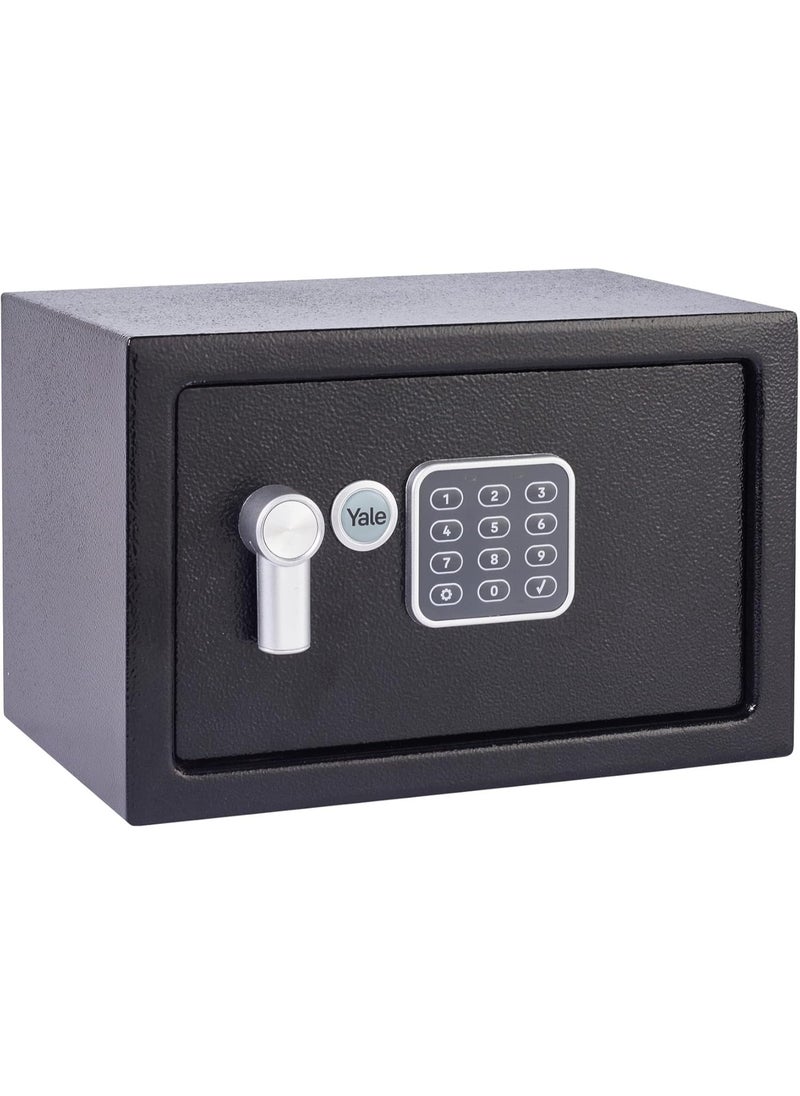 Yale, Small Value Safe Digital Keypad with LED Light Indicators, Black