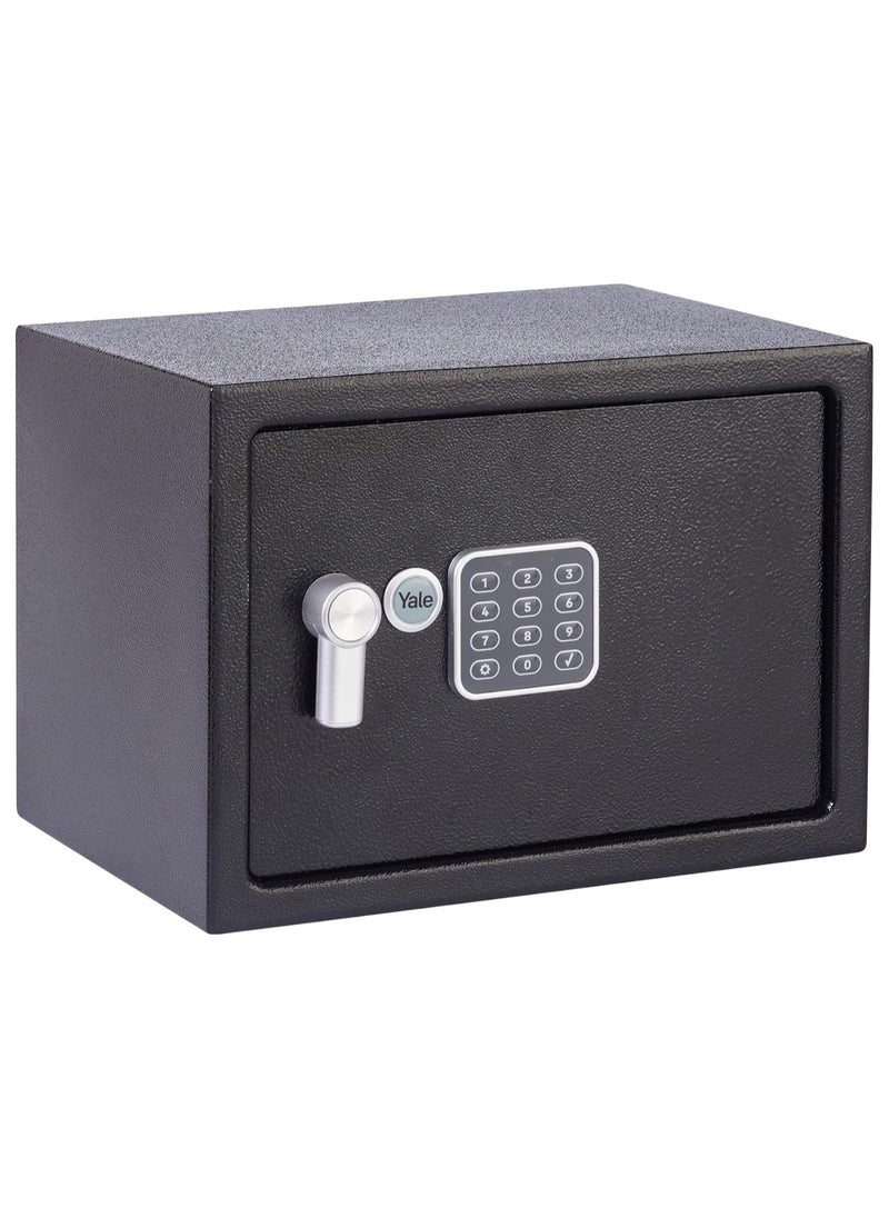 Yale, Electronic Safe Medium with Digital Keypad LED Light Indicators and Emergency Override Key