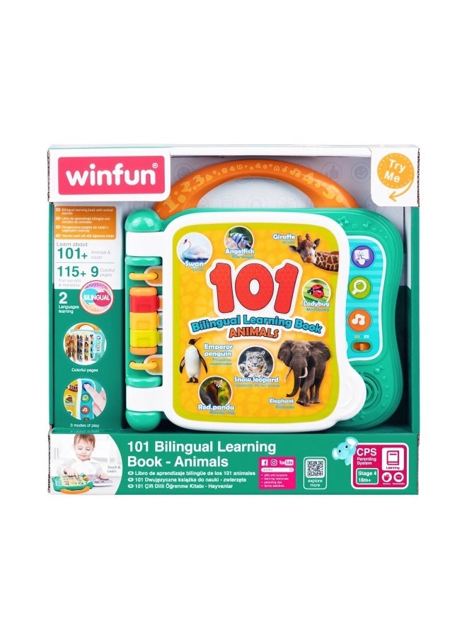 WinFun 101 Bilingual Learning Book - Animals