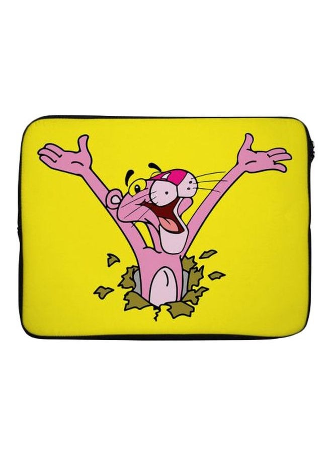 Pink Panther Printed Neoprene Laptop Sleeve