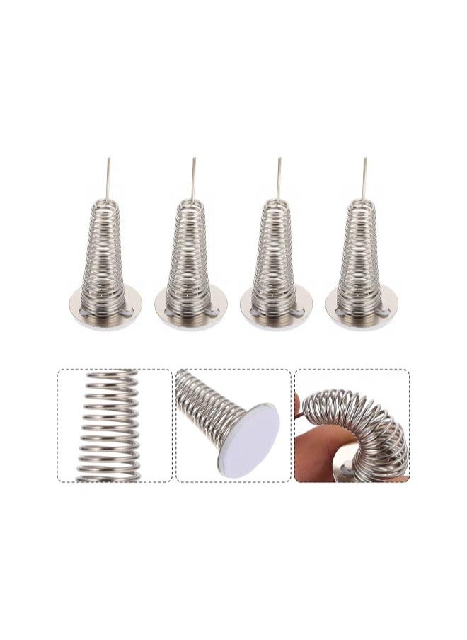 silvercnc 10pcs Dashboard Toy Base Head Doll Spring Base Car Dashboard Swing Head Toy Spring Replacement for Home Shop