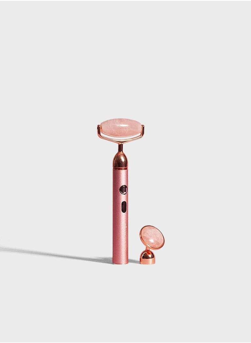 Vibrating Rose Quartz Sculpting Roller