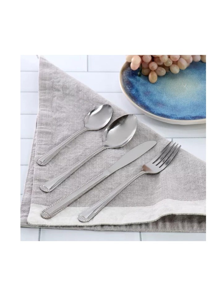 Gibson Home 6 Pieces Teaspoon Set Stainless Steel