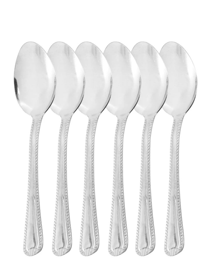 Gibson Home 6 Pieces Teaspoon Set Stainless Steel