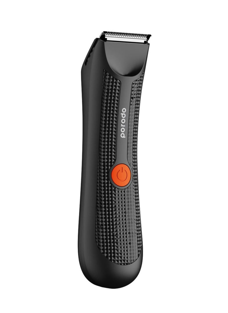 LifeStyle Sensitive Parts Hair Trimmer Ergonomic Grip Design 14500mAh_Black