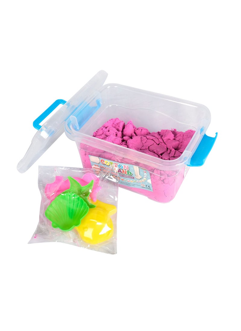 1kg Craft Art Soft Sand Clay Toy for Kids Activity Toy Kids Clay Sand Kit for Kids Pink