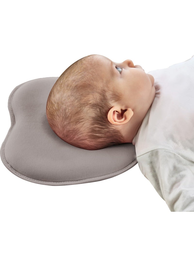 Flat Head Pillow Gray