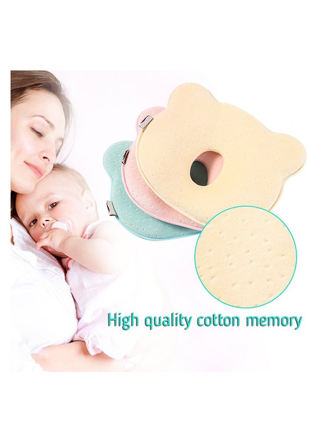 Comfortable Portable Breathable Lightweight Flat Head Nursing Pillow For Baby-Blue