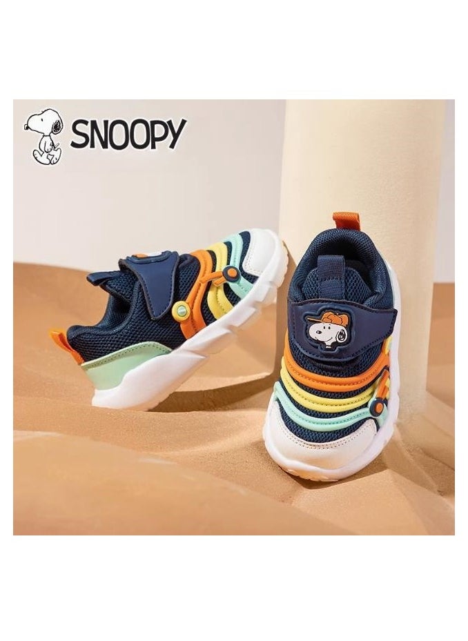 Baby Breathable Walking Shoes With Soft Sole, Anti Slip And Anti Kick Function Shoes