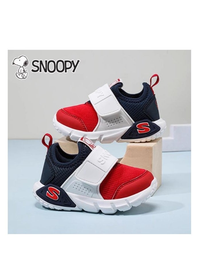 Baby Breathable Walking Shoes With Soft Sole, Anti Slip And Anti Kick Function Shoes