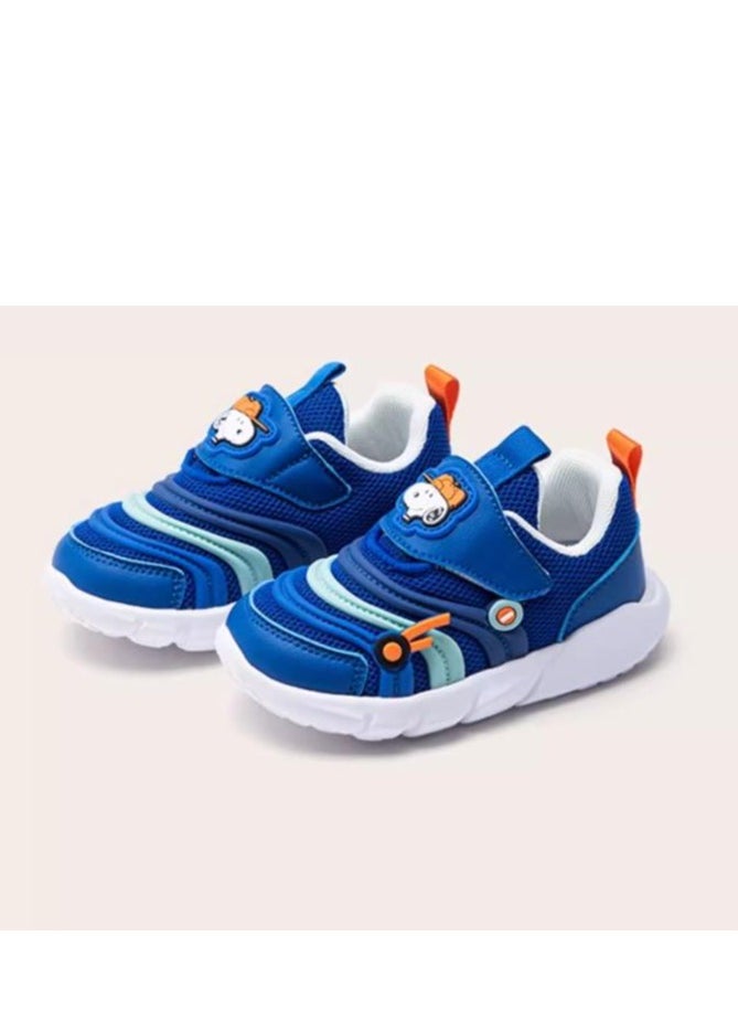 Baby Breathable Walking Shoes With Soft Sole, Anti Slip And Anti Kick Function Shoes