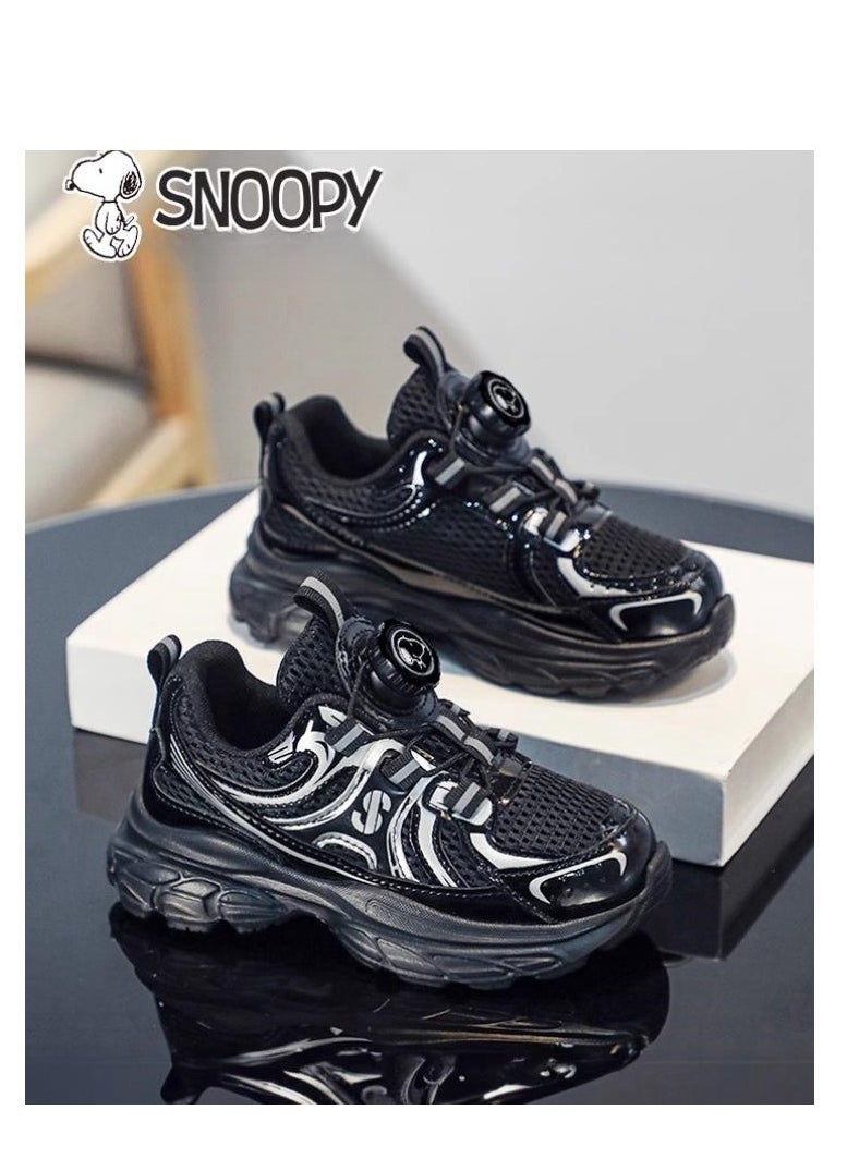 Children's Breathable And Non Slip Soft Soled Sports Shoes