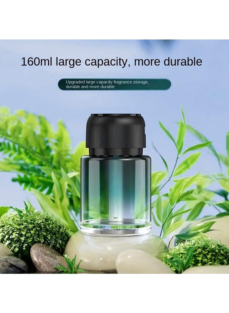 Car Fragrance Cologne Essential Oil Car Humidifier Diffuser - Green Car Diffuser Humidifier Aromatherapy Essential Oil Diffuser USB Cool Mist Mini Portable Diffuser for Car Home Office Bedroom