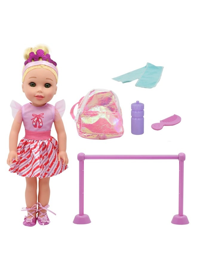 Baby Maziuna Style Dreamers Ballet Studio Doll Playset (35.56 cm)