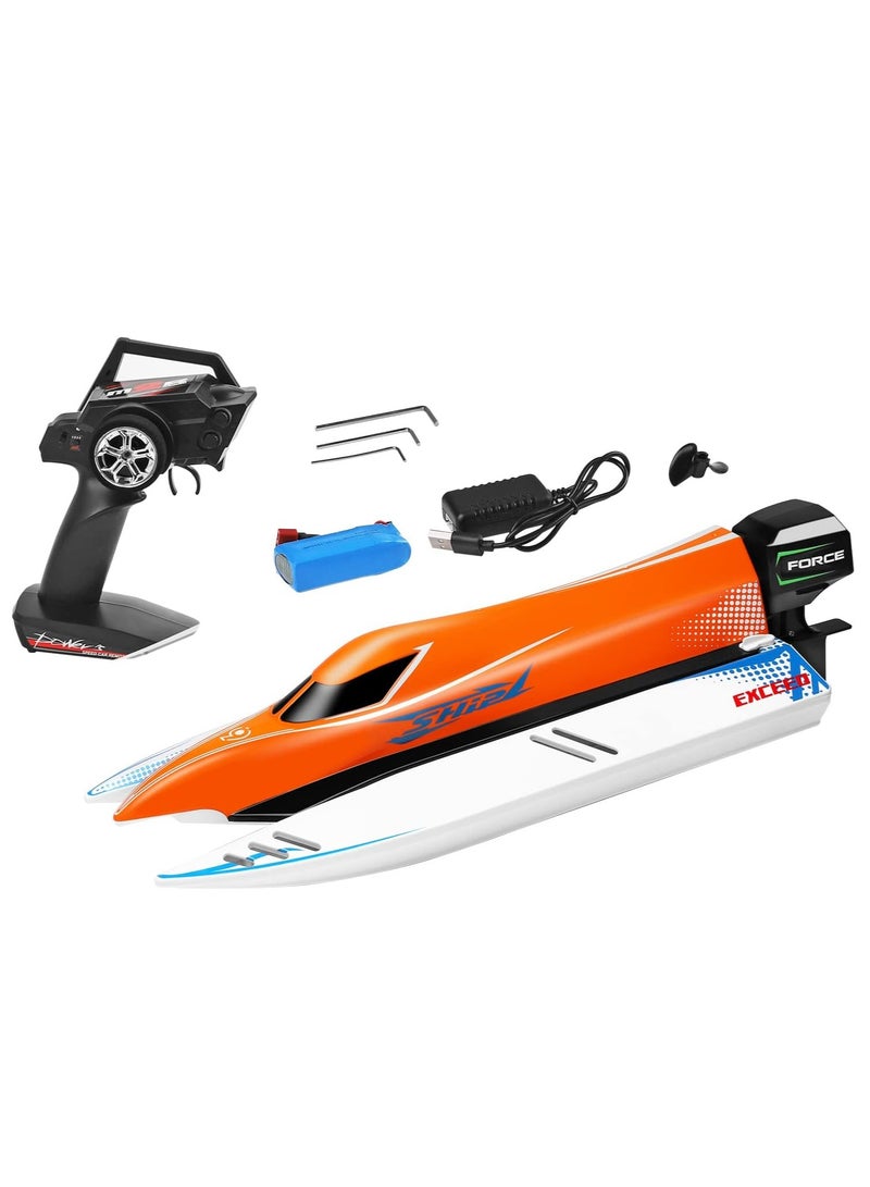 WLtoys WL915-A Brushless RC Boat, 2.4GHz Remote Control Boat, 45KM/H High Speed RC Racing Boat