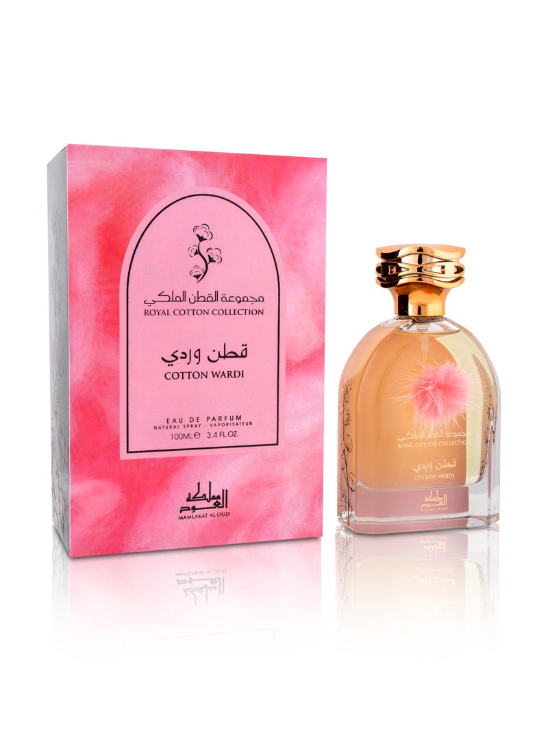 Wardi Royal Cotton Collection 100ml by Mamlakat Al Oud Eau De parfum