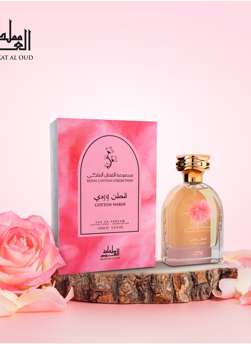 Wardi Royal Cotton Collection 100ml by Mamlakat Al Oud Eau De parfum