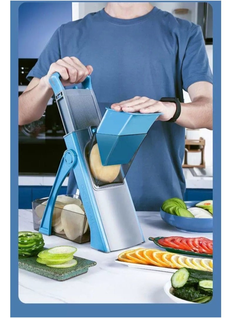 Multifunctional Vegetable Cutter for Dicing Slicing Grating and Shredding Lemons Kitchen Tool for Home Use