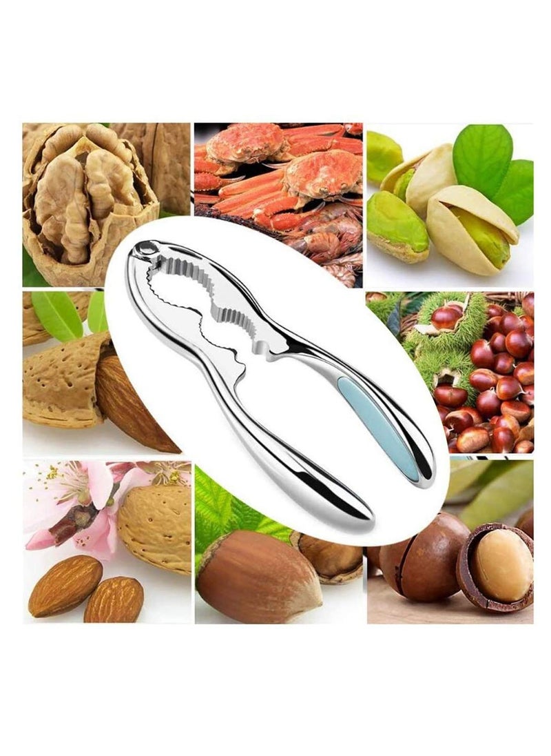 Durable Metal Nut Cracker Tool for Walnuts Pecans & More Premium Quality Easy to Use