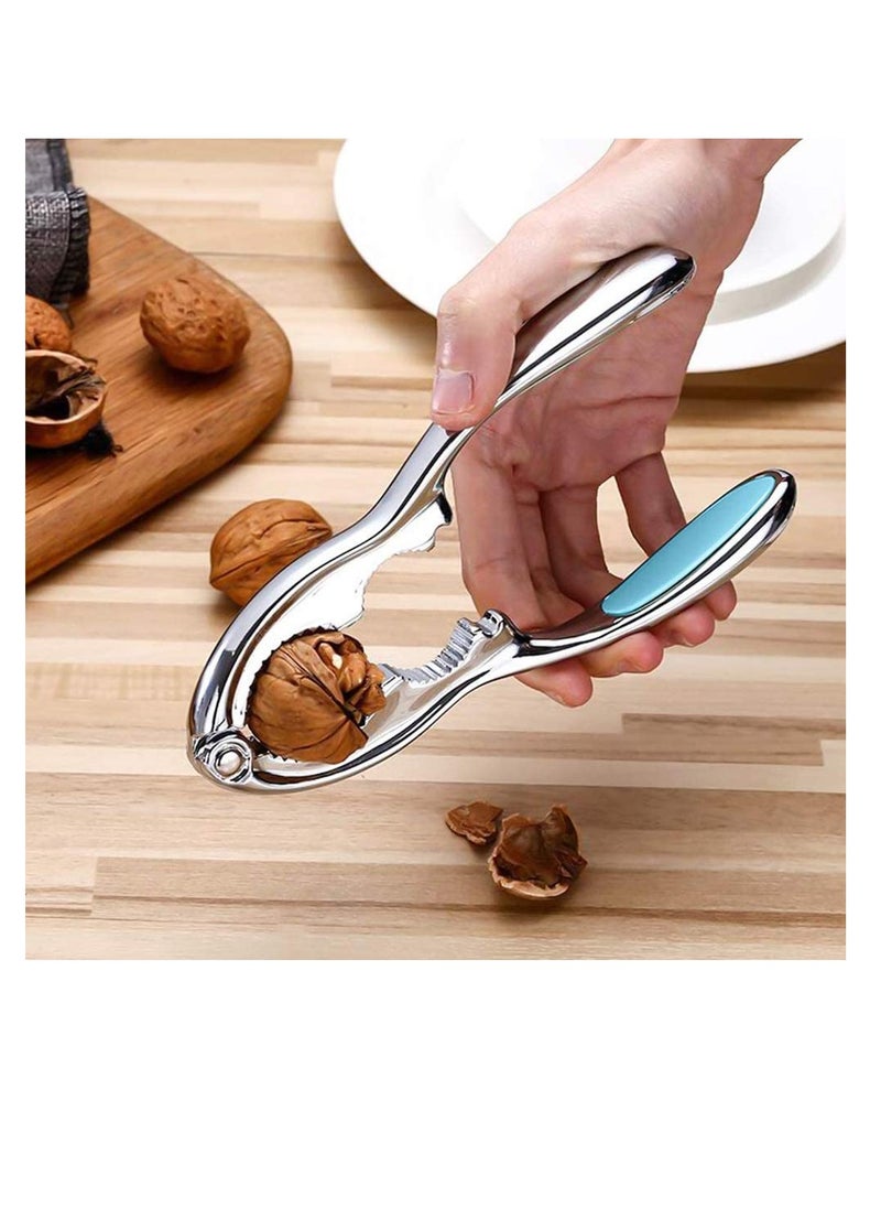 Durable Metal Nut Cracker Tool for Walnuts Pecans & More Premium Quality Easy to Use