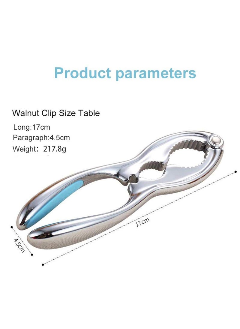 Durable Metal Nut Cracker Tool for Walnuts Pecans & More Premium Quality Easy to Use
