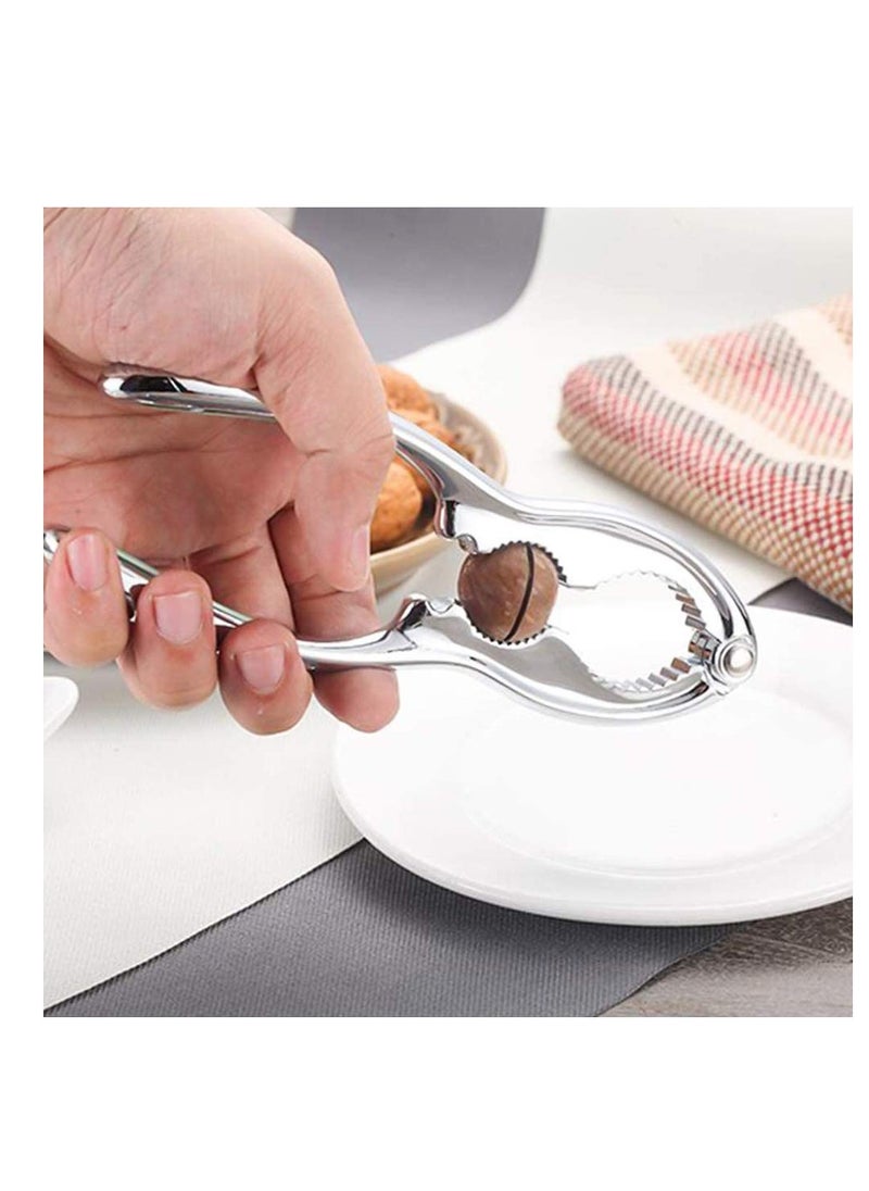 Durable Metal Nut Cracker Tool for Walnuts Pecans & More Premium Quality Easy to Use