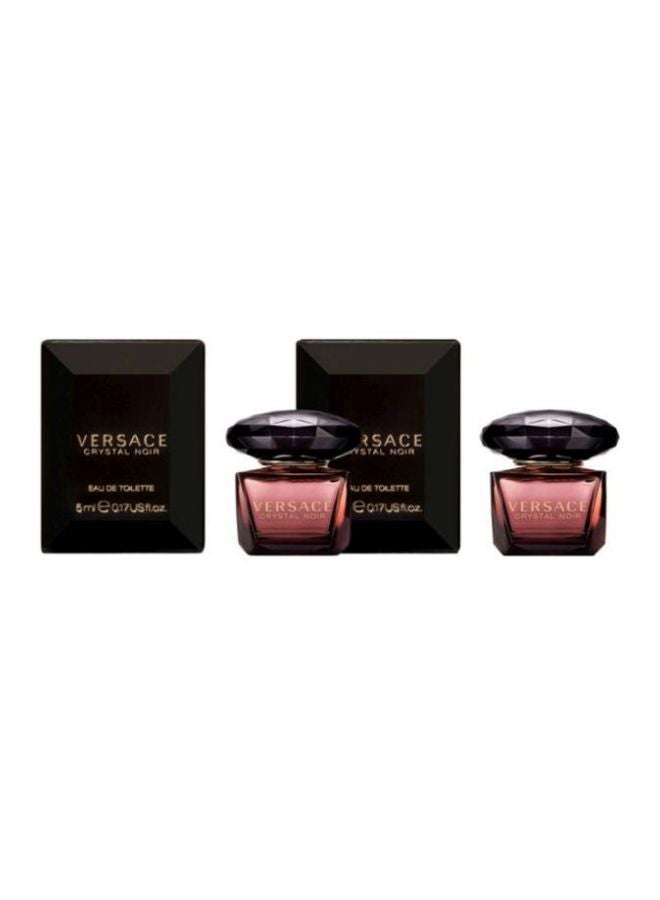 Set Of 2 Crystal Noir EDT 5ml 2x5ml