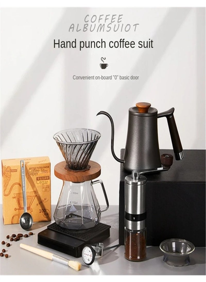 V60 Coffee Maker Drip Kit Specialty Coffee Professional Tools for Baristas All in One Gift Box