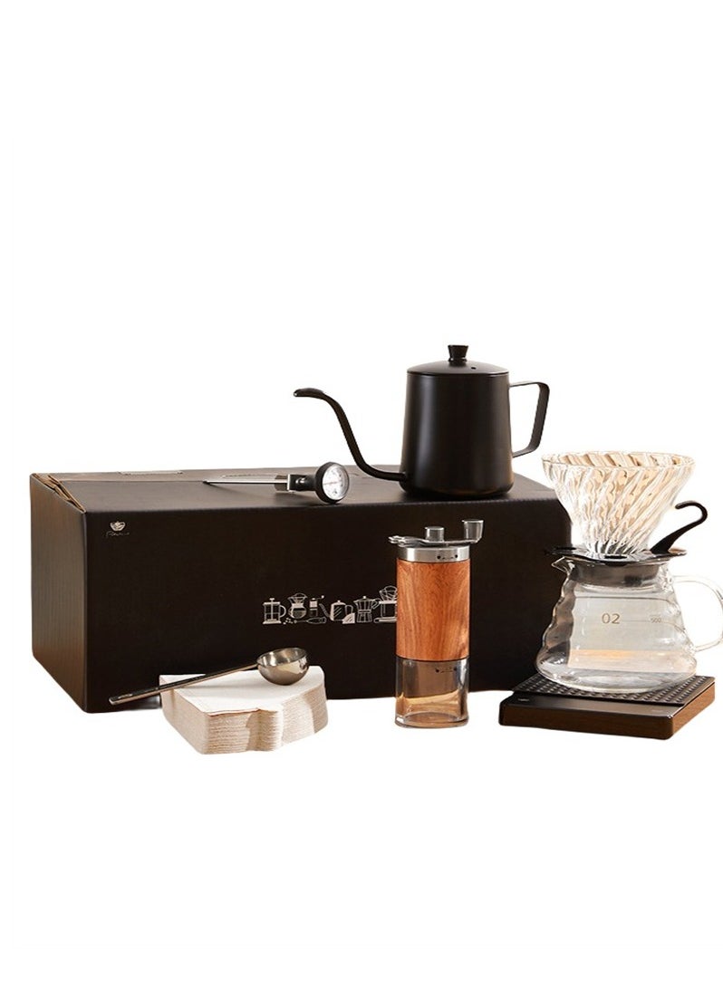 V60 Coffee Maker Drip Kit Specialty Coffee Professional Tools for Baristas All in One Gift Box