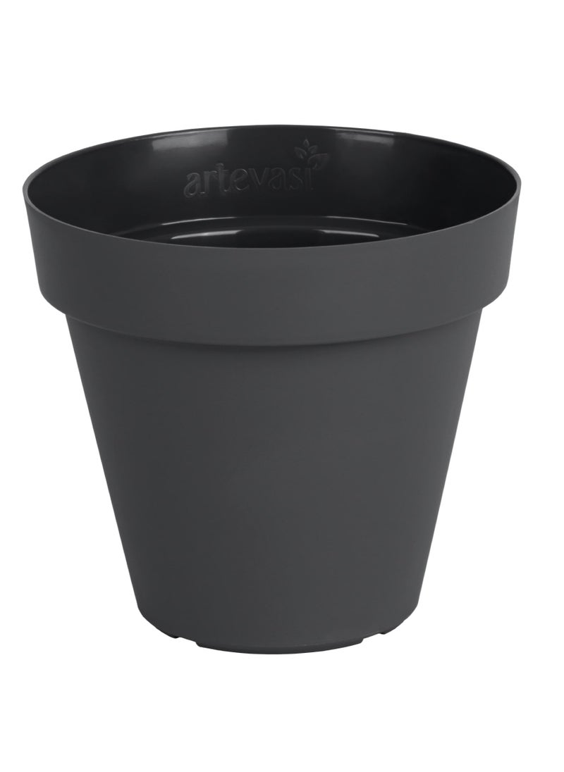 Artevasi Capri Plastic Round Plant Pot (25 x 21.5 cm)