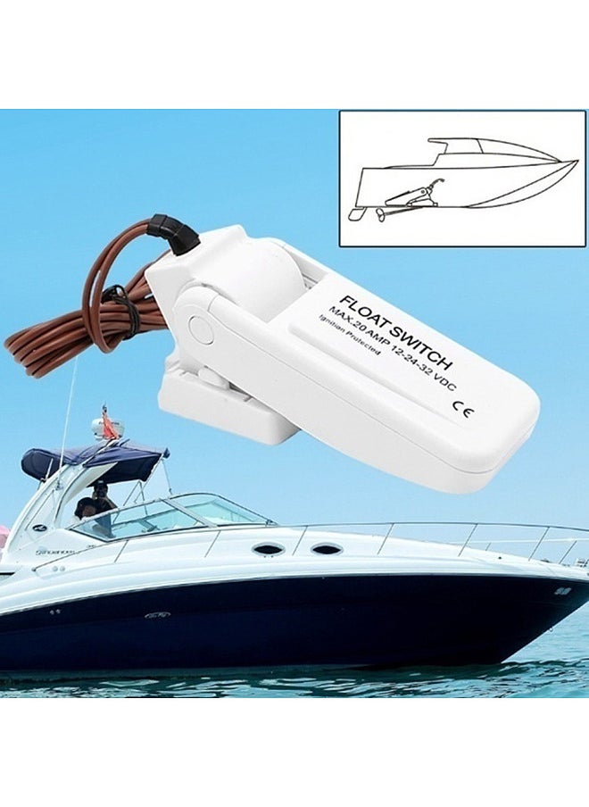 12V 1100GPH Automatic Boat Bilge Pump Float Switch, Bilge Switches, Flow Sensor, for Electric Water Pump