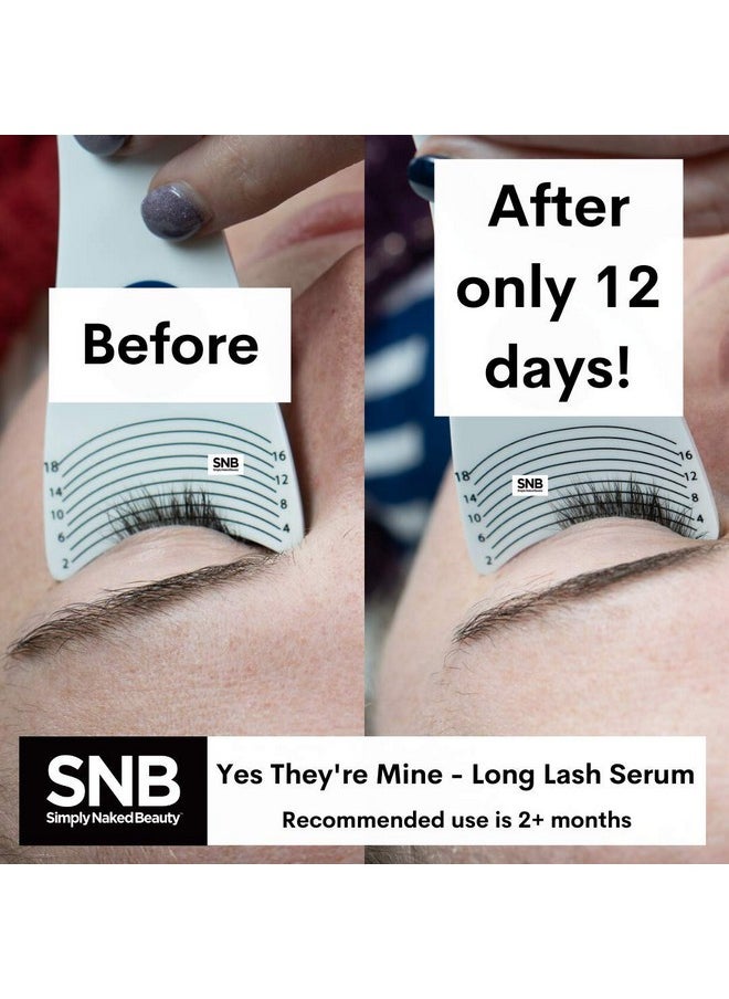 Lash Growth Serum & Brow Enhancer (5 Ml) Get Longer, Fuller Eyelashes In 12 Days Natural & Plant Based Peptides For Healthy Brow & Lash Growth Cruelty Free Lash Serum By Simply Naked Beauty