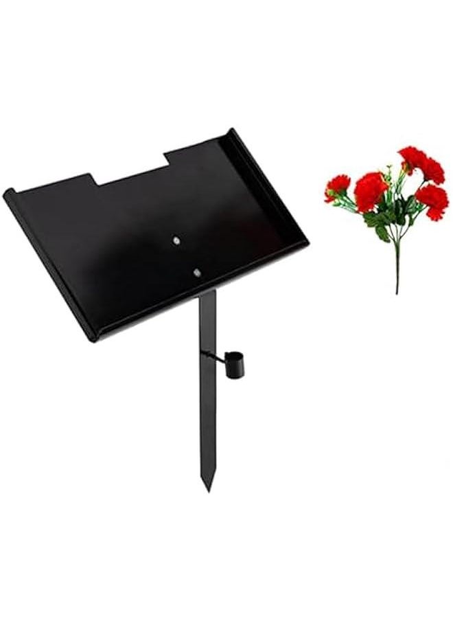 Tombstone Marker Holder Pet Tombstone Garden Stone Stand Garden Stake Cemetery Gravestone Stand Cemetery Memorial Memorial For Tombstones