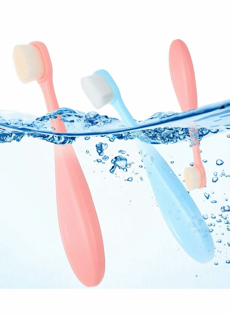 Toothbrush for Kids, 4 Pcs Extra Soft Nano Toothbrush for Toddlers and Children