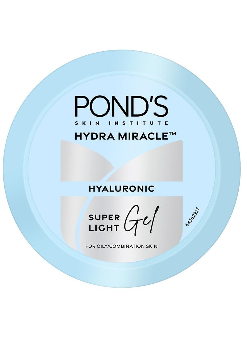 Pond's Super Light Gel Oil Free Moisturiser With Hyaluronic Acid + Vitamin E || 200 ml