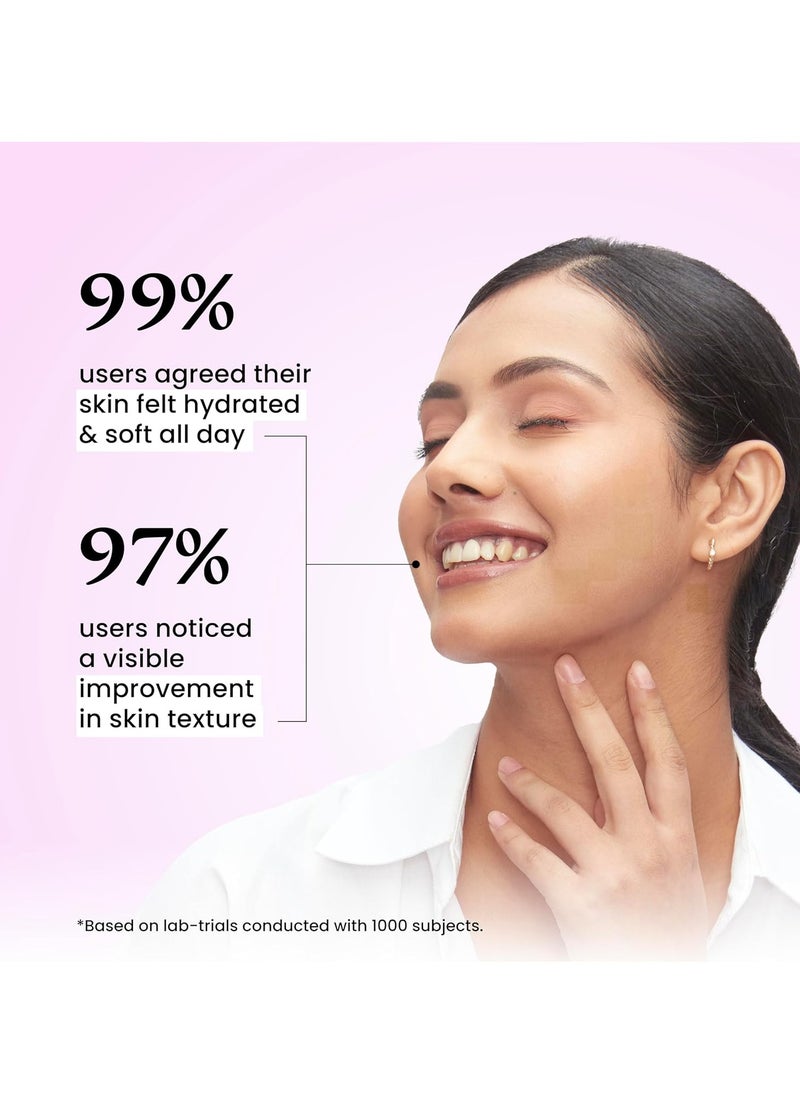 Foxtale Nourishing Face Moisturizer with Niacinamide for 24 Hr Hydration, Lightweight & Non-Sticky, For Soft & Glowing Skin, Men & Women, All Skin Types, 100 ml