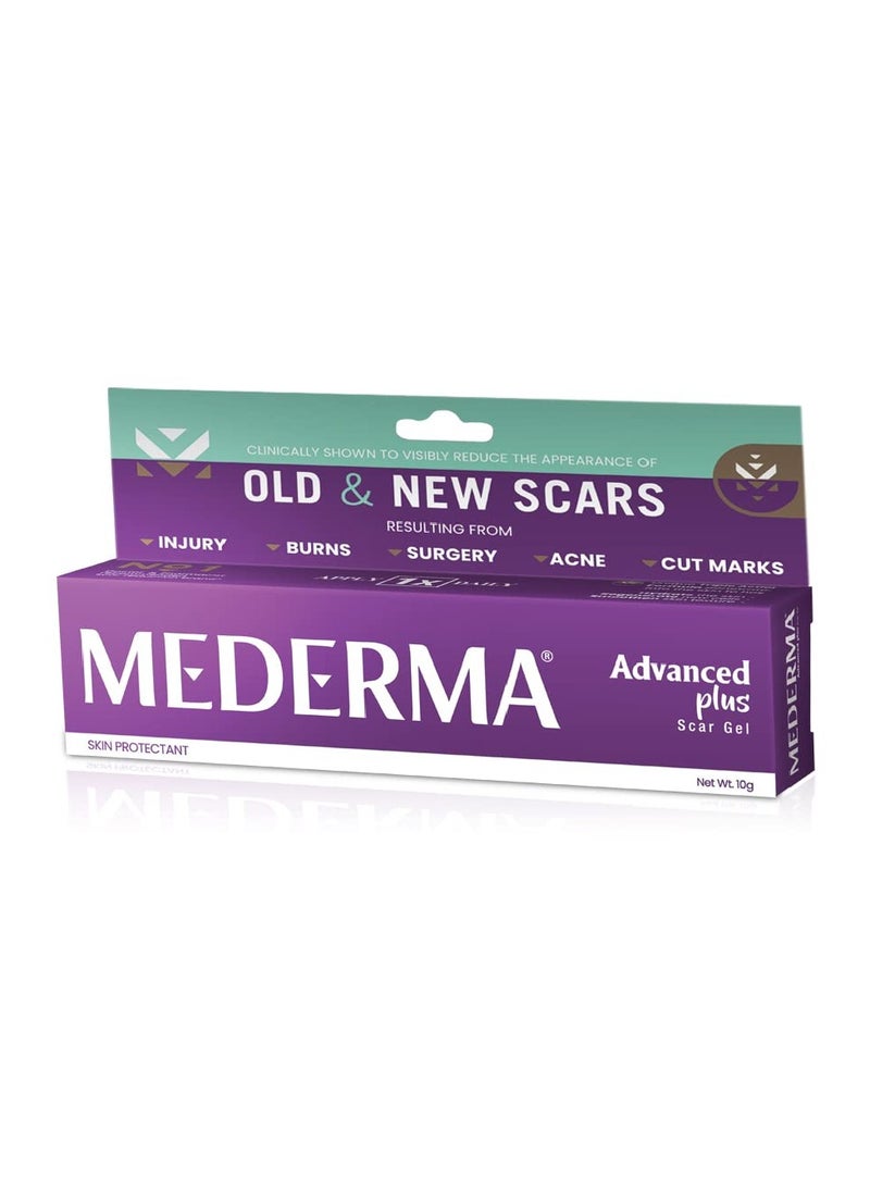 Mederma Advanced Plus Scar Gel, Purple, 10 g