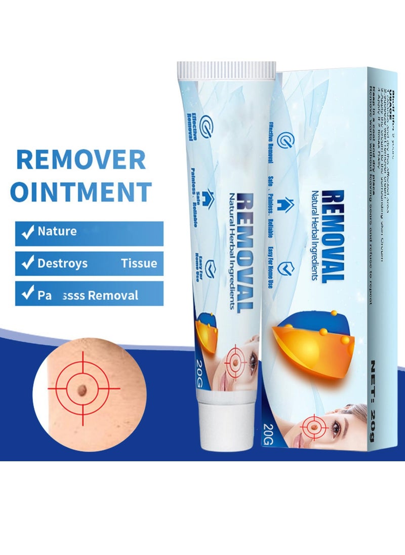 Wart Flat Remover Ointment Wart Ointment Corn Eye Ointment Flat Wart, Wart Cream is Safe and Effective Suitable for Sensitive Skin to Remove Warts,20g