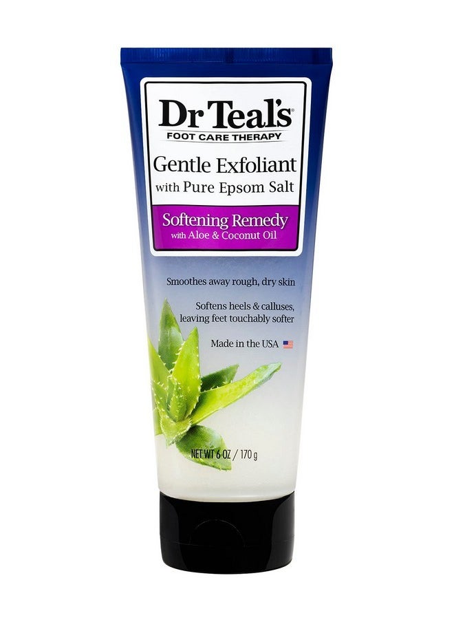 Dr. Teal'S Gentle Exfoliant Foot Scrub With Epsom Salt 6 Ounce