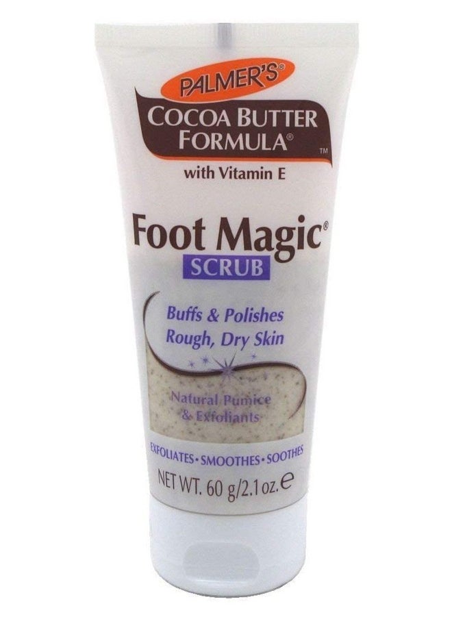 Palmers Cocoa Butter Foot Magic Scrub 2.1 Ounce (62Ml) (2 Pack)