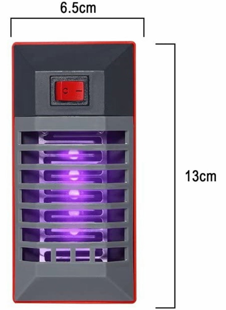 4 Pack Electric Bug Zapper, Plug in Mosquito Killer with UV LED Night Light, Electronic Insect Fly Trap for Indoor Outdoor Use