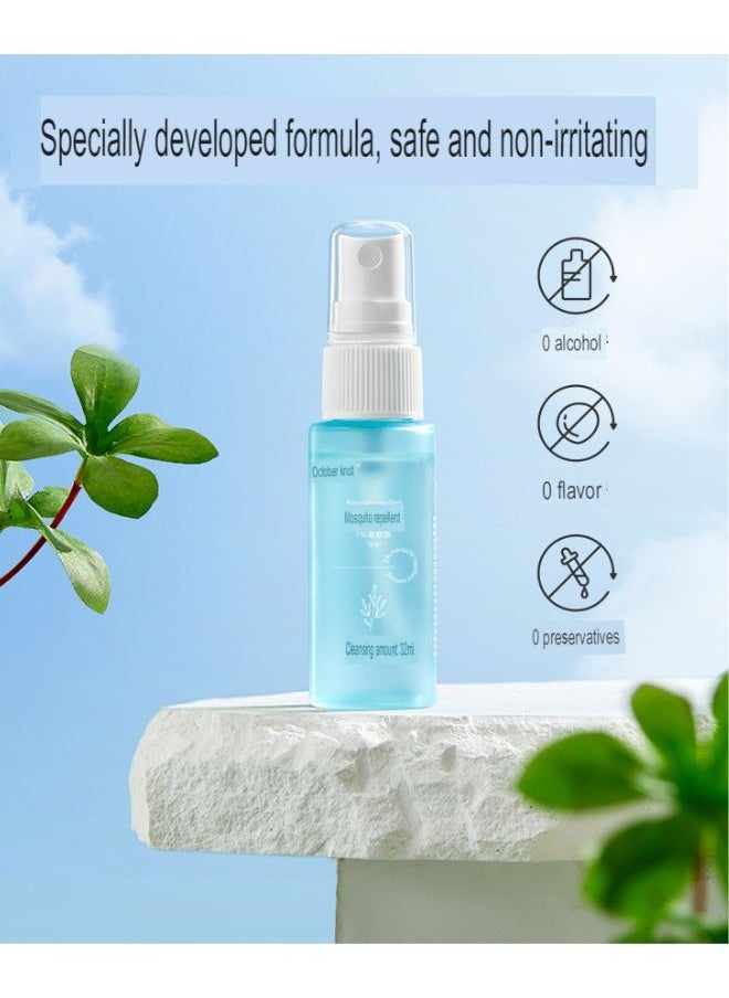 Mosquito Repellent Spray, Cool and Effective Repelling, Natural Anti-Counterfeiting Power Formula Safe and non-irritating 64ml