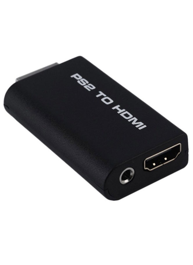 Main unit(PS2 to HDMI)+USB Cable Audio & Video Cables PS2 to HDMI Converter Adapter With 3.5mm Audio Output For HDTV HDMI Hot