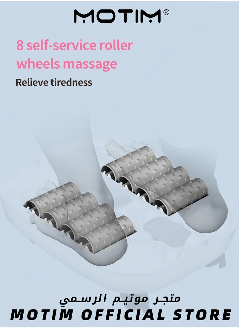 Collapsible Foot Spa Massager Machine with Heat and Remote