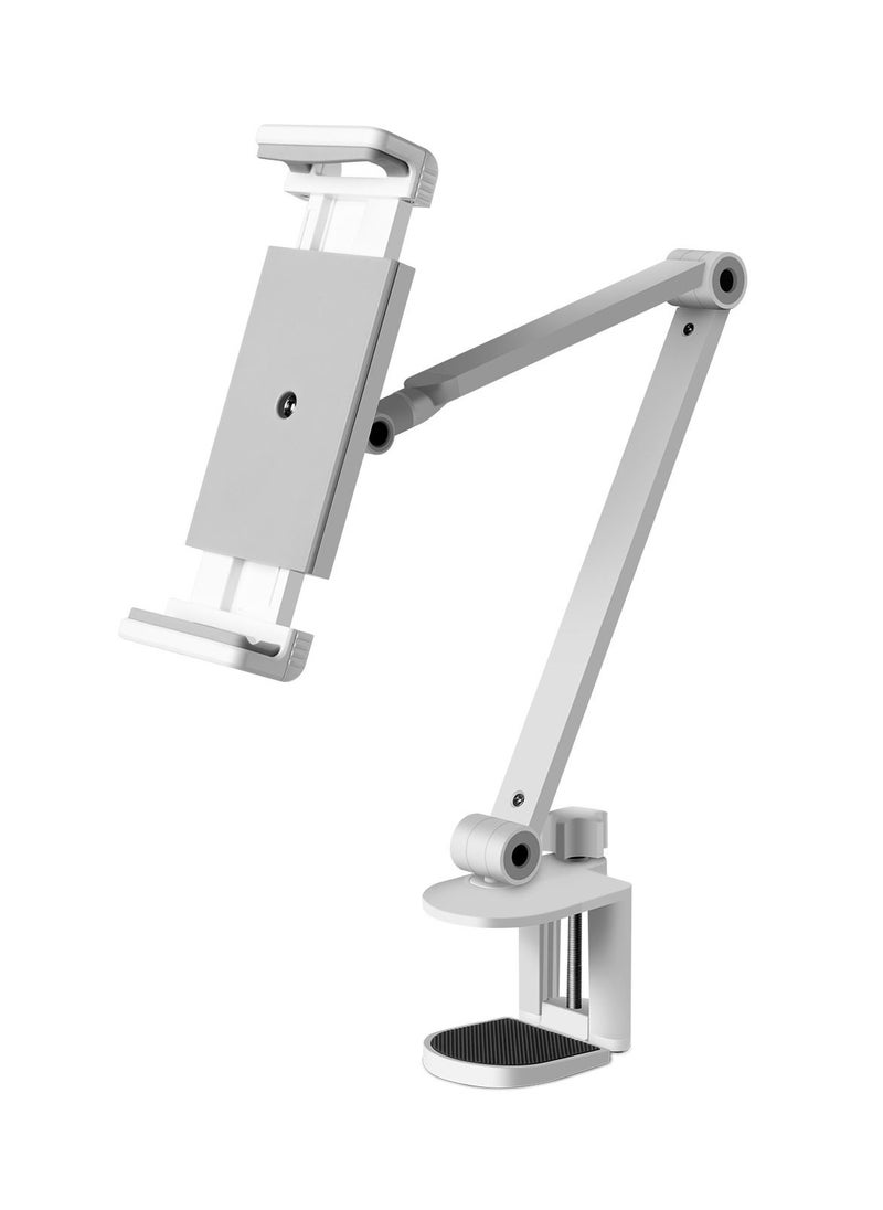 UPERGO AP-7LC Aluminum Alloy Long Arm Height Adjustable Phone And Tablet Stand/Holder For upto 13