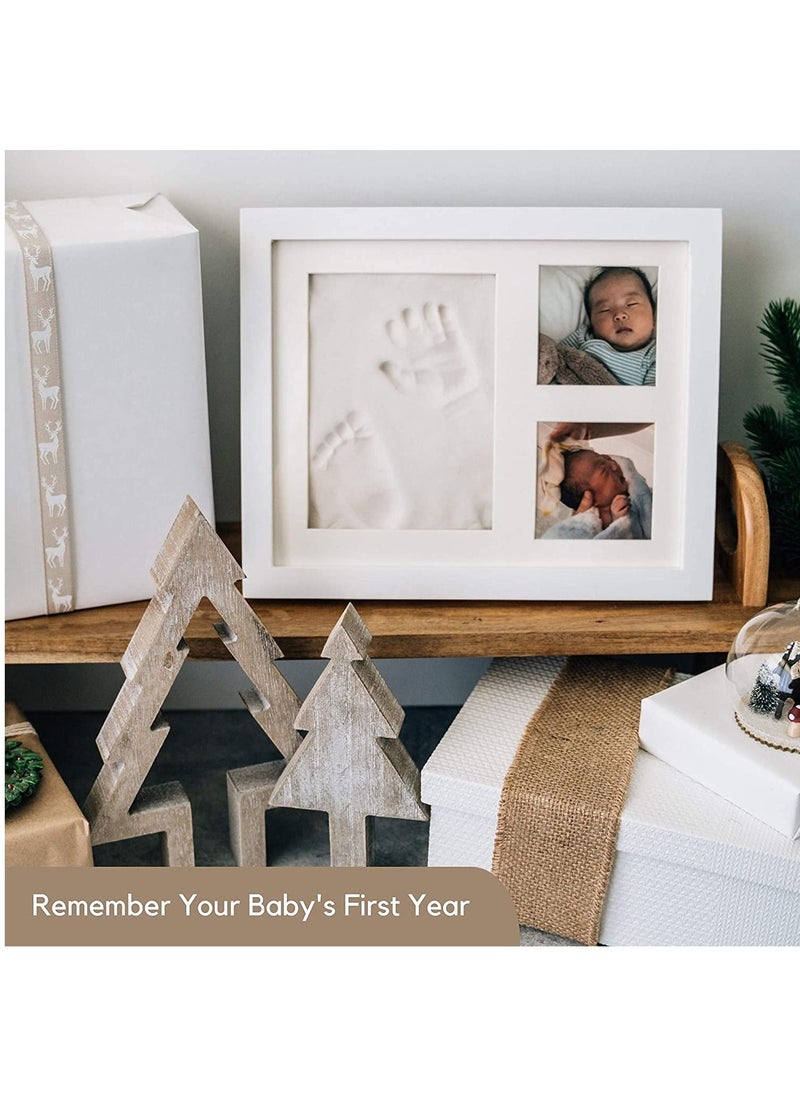 Handprint and Footprint Plaster kit Set Photo Frame