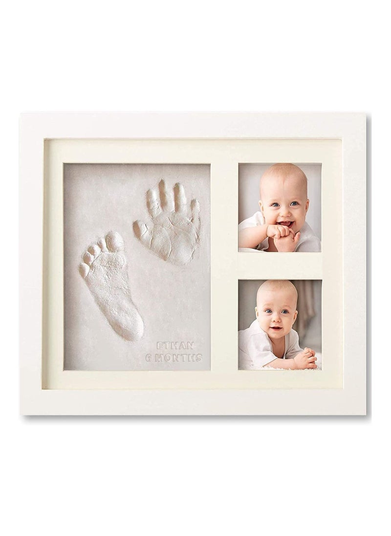 Handprint and Footprint Plaster kit Set Photo Frame